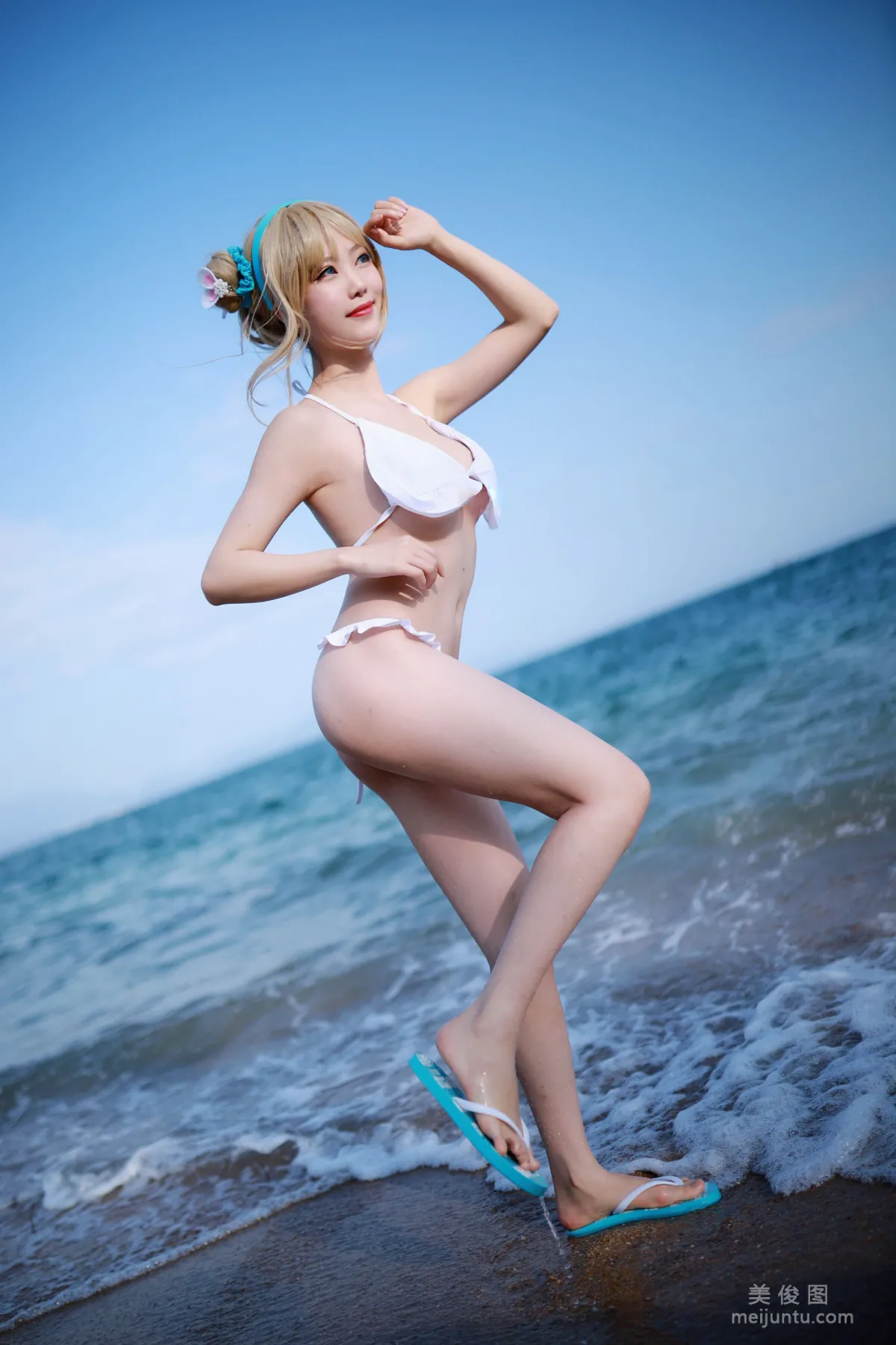 [COS Photo Set] Douniang Lishi - Seaside Suomi photo 12
