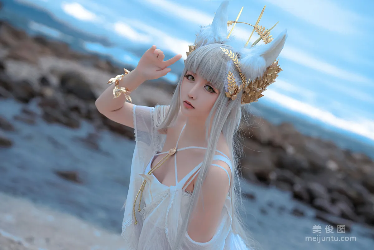 [Cos Photo] Xingzhi Chichi - Arknights Platinum photo 9