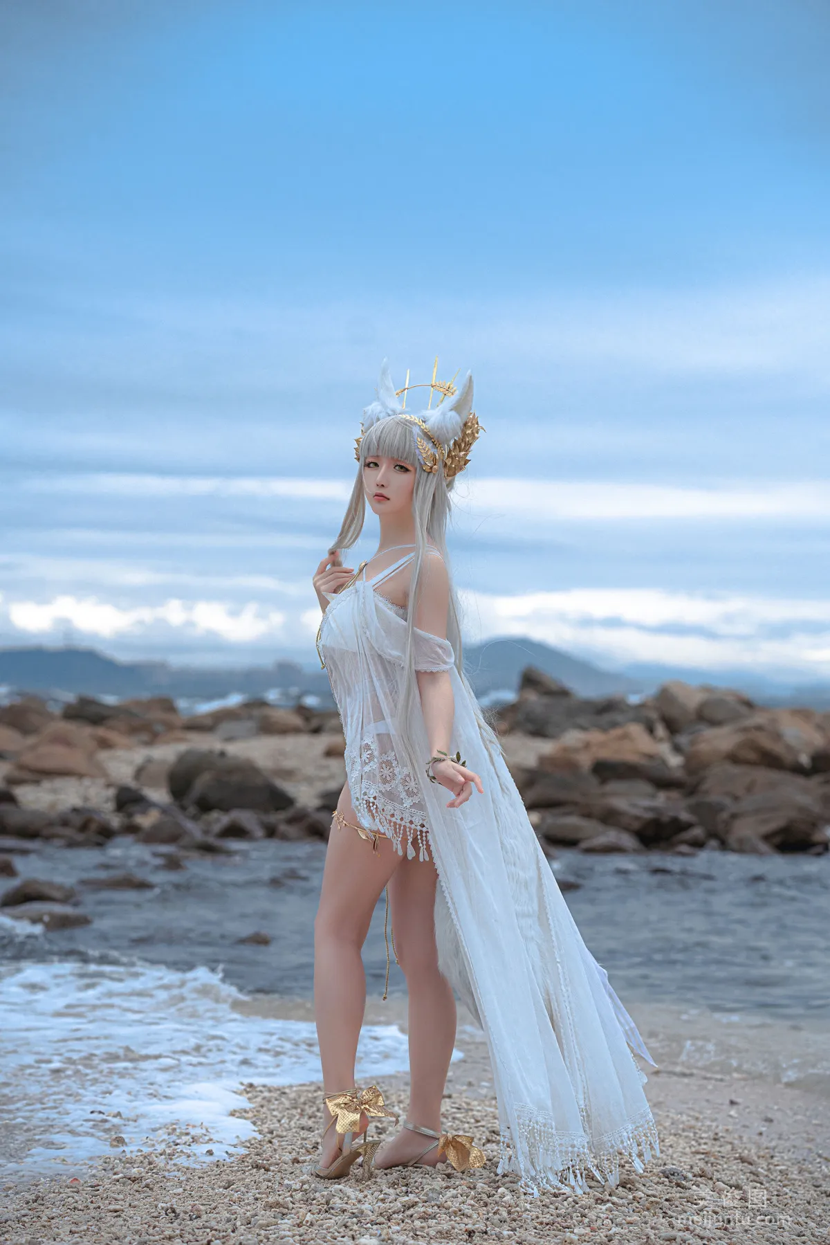 [Cos Photo] Xingzhi Chichi - Arknights Platinum photo 5