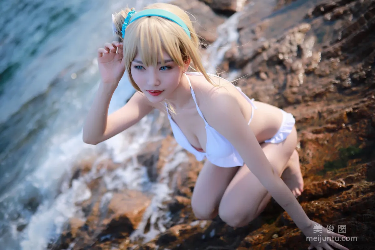 [COS Photo Set] Douniang Lishi - Seaside Suomi photo 23