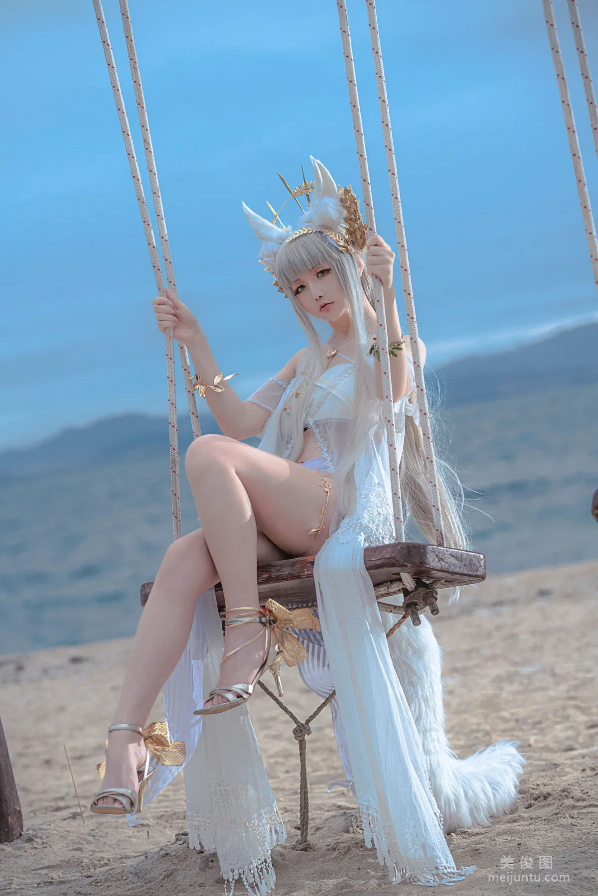 [Cos Photo] Xingzhi Chichi - Arknights Platinum photo 14