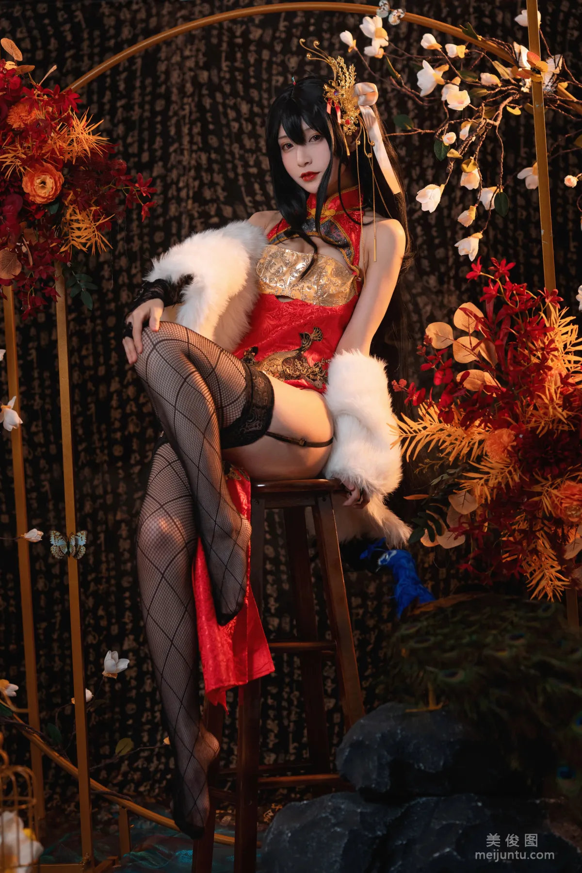 [COS] Tieban Shaogui Wu w - Big Phoenix Cheongsam photo 4