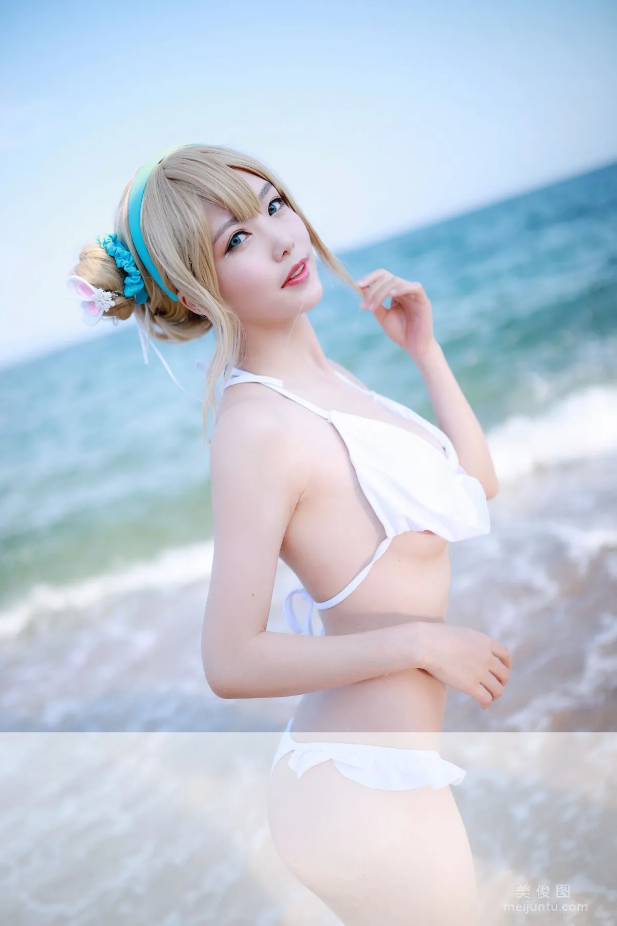 [COS Photo Set] Douniang Lishi - Seaside Suomi photo 18