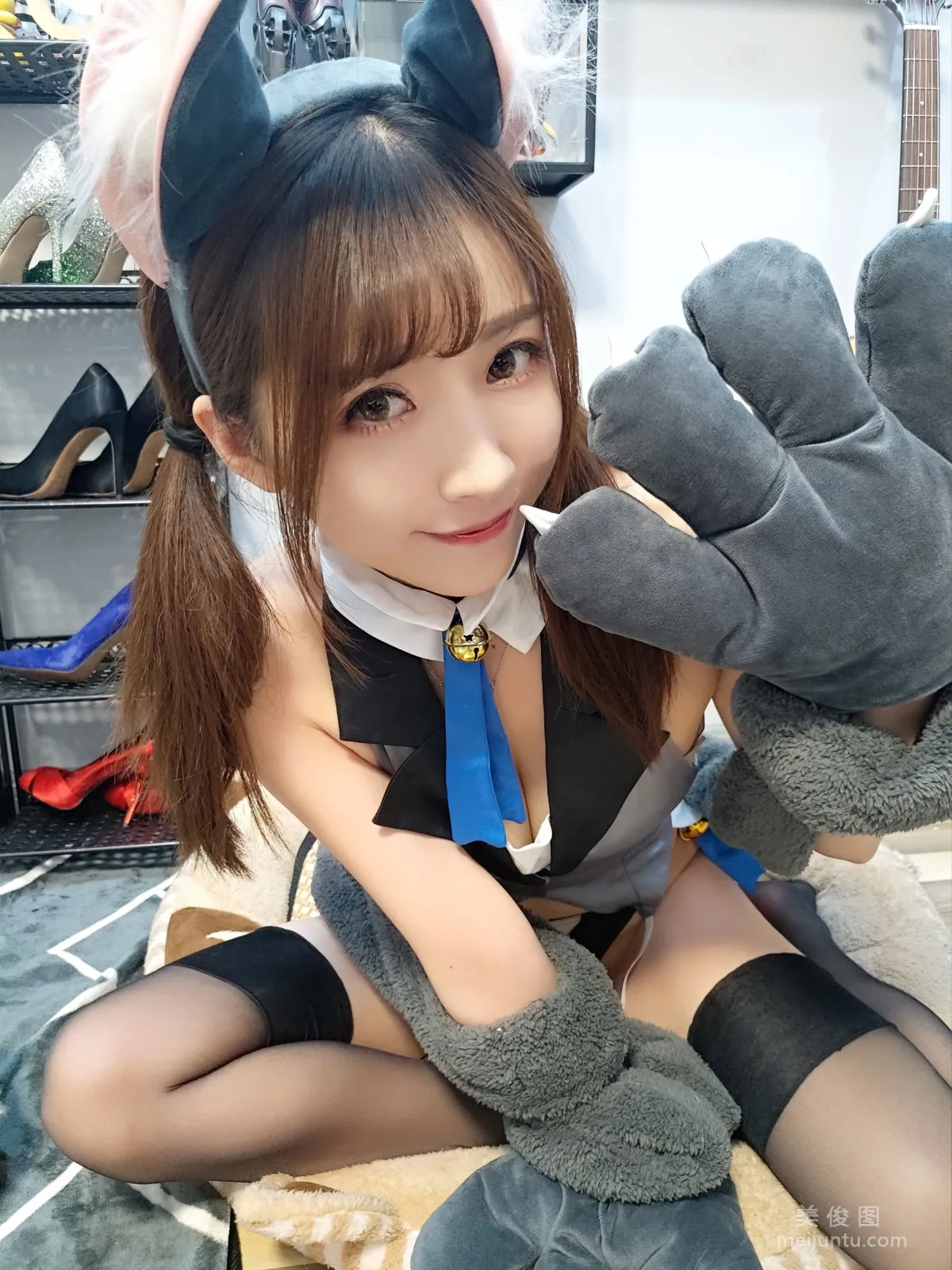 [Cosplay Collection] Douyu Streamer Xiaonv Wulu Na - Illya Catgirl photo 16