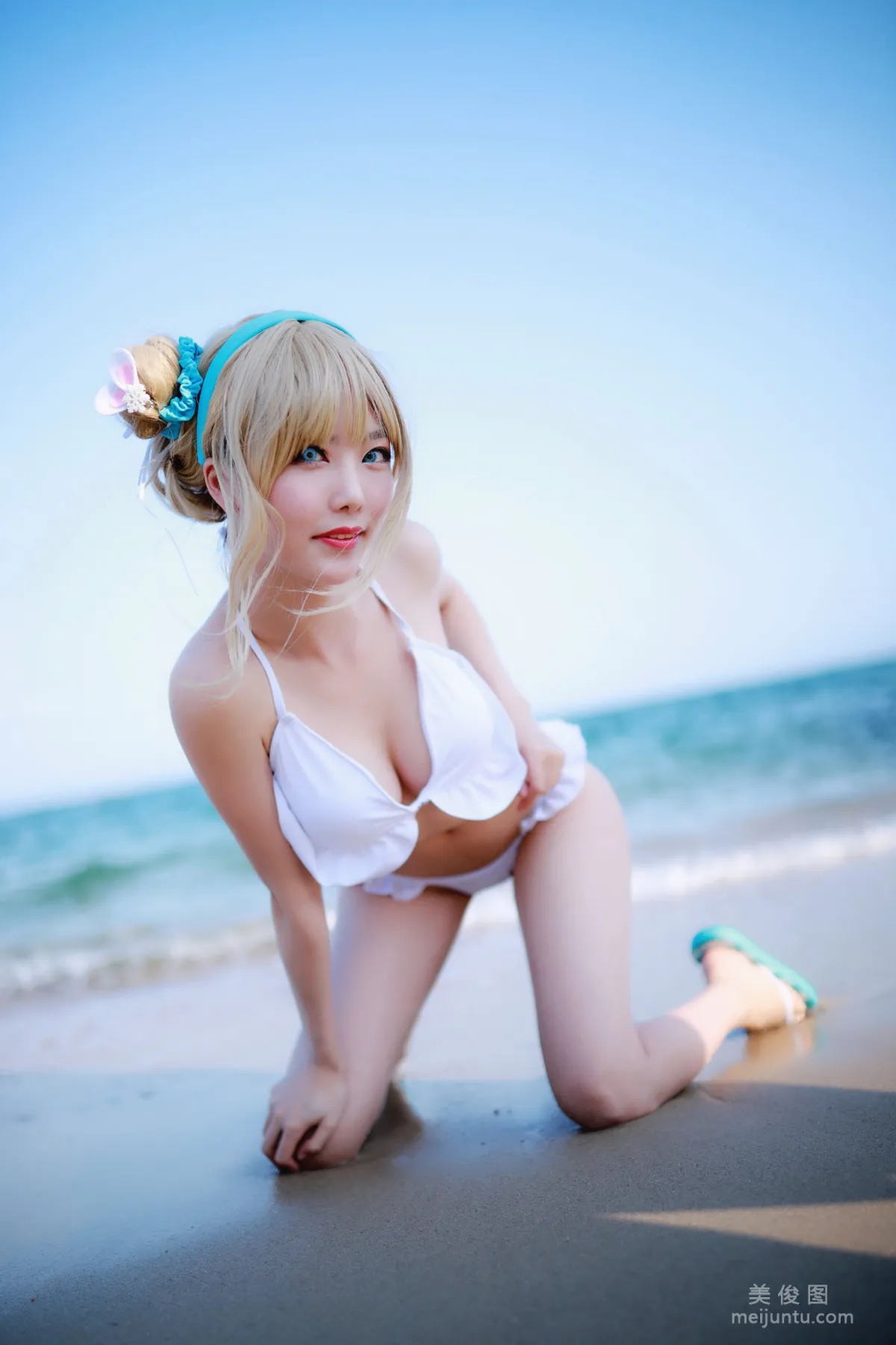 [COS Photo Set] Douniang Lishi - Seaside Suomi photo 10