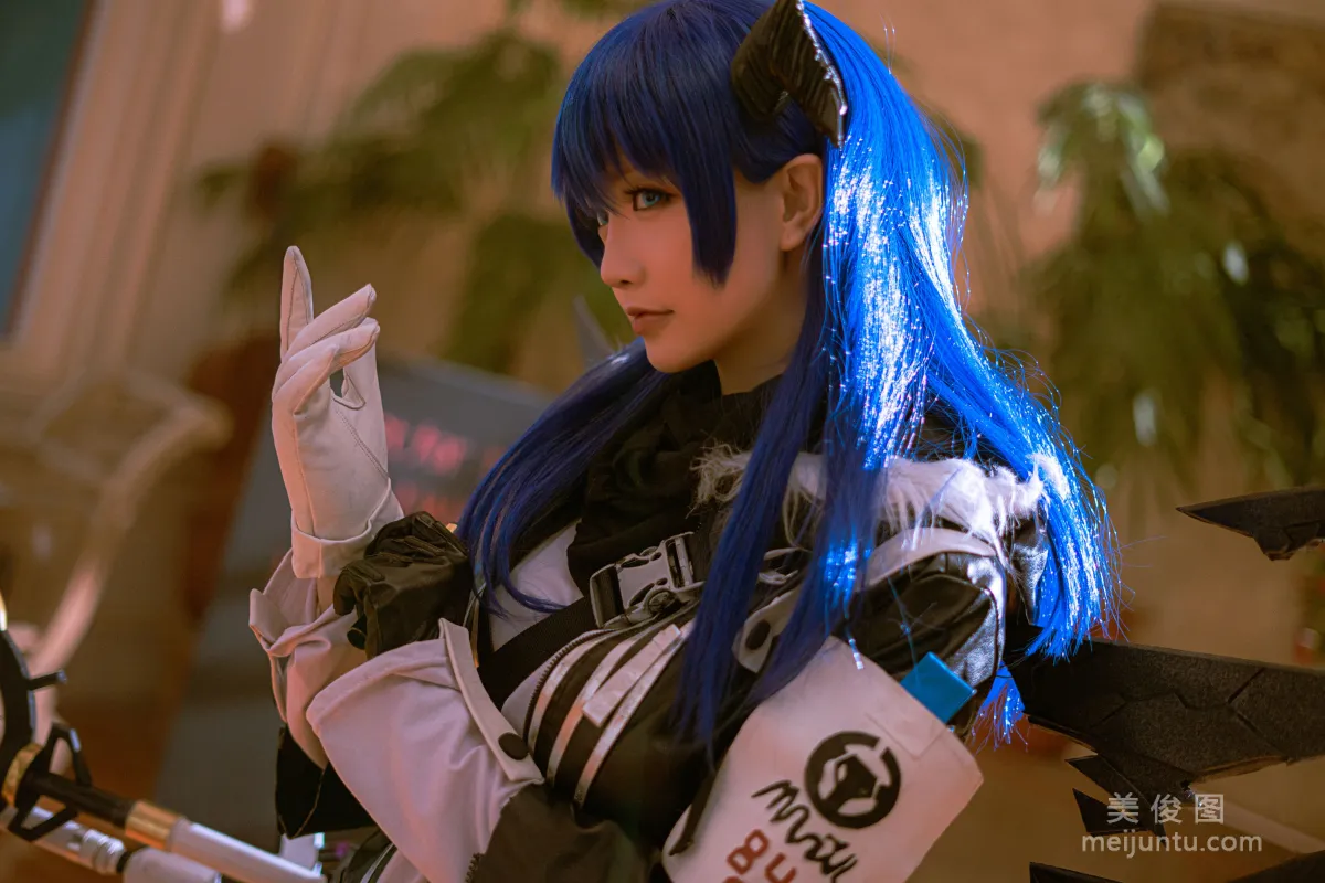 [Cos Photo] Xingzhi Chichi, Arknights Mostima photo 2