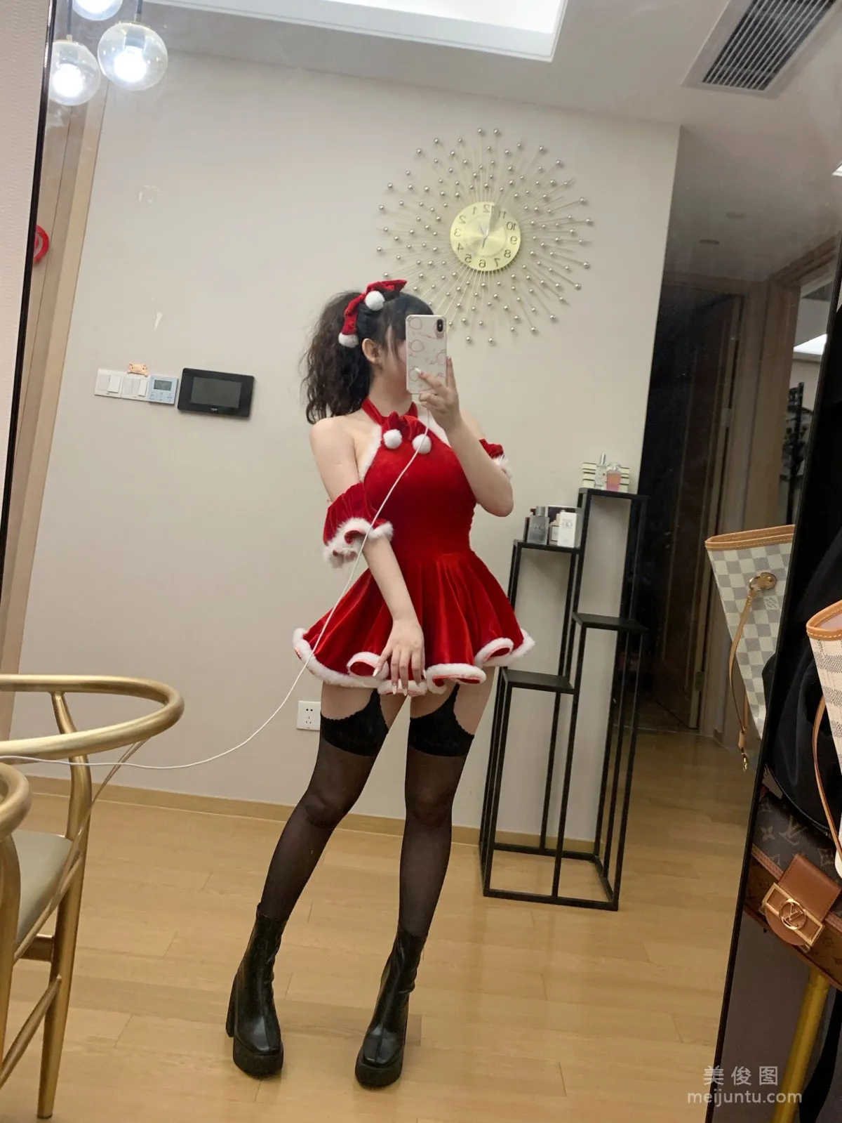 [COS Photo Set] Peach Girl Shiyi Jiangya - 2020 Christmas Special photo 8