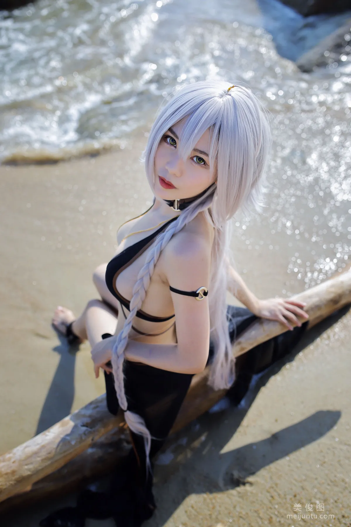 [Cosplay Collection] Douniang Lishi - Black Jeanne Swimsuit photo 3