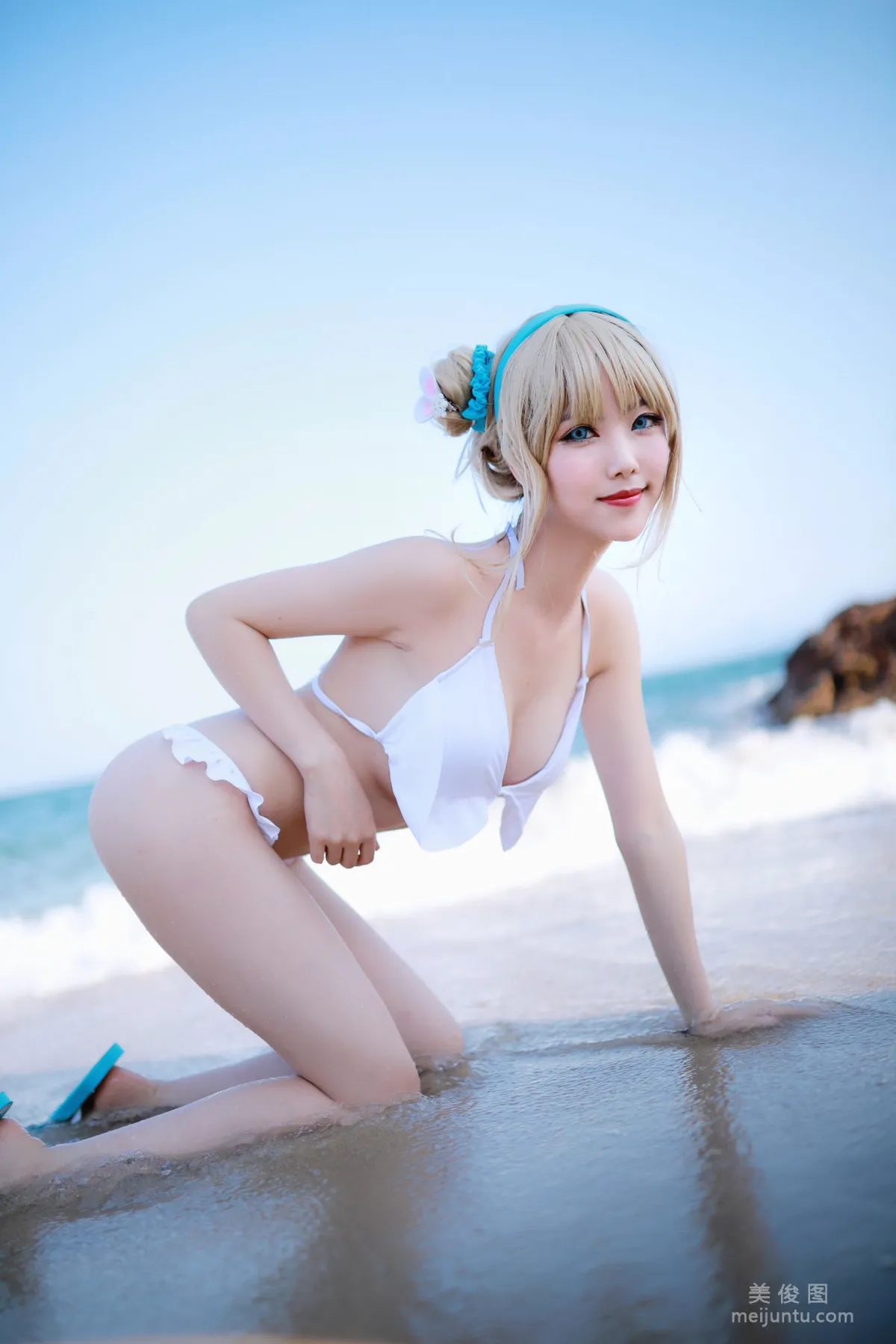 [COS Photo Set] Douniang Lishi - Seaside Suomi photo 14