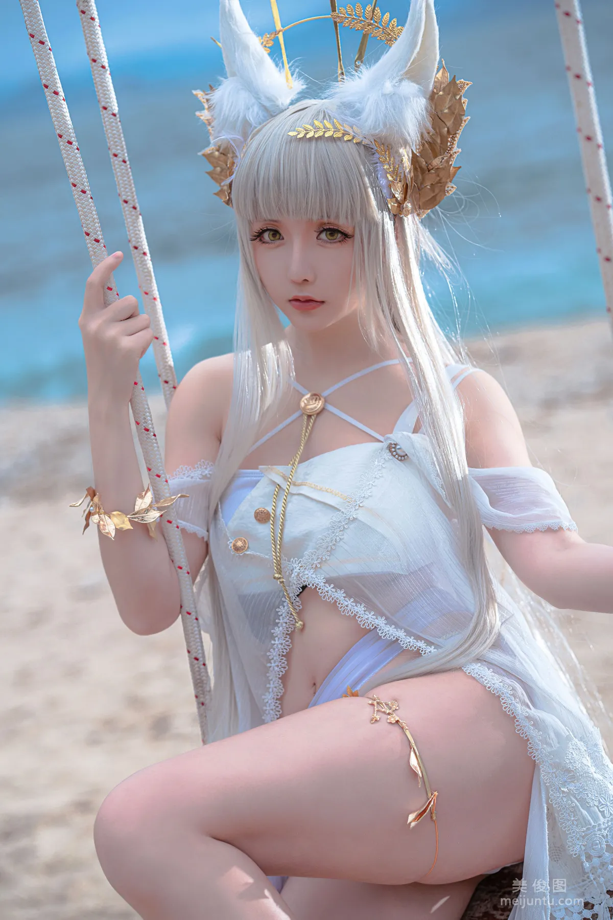 [Cos Photo] Xingzhi Chichi - Arknights Platinum photo 18