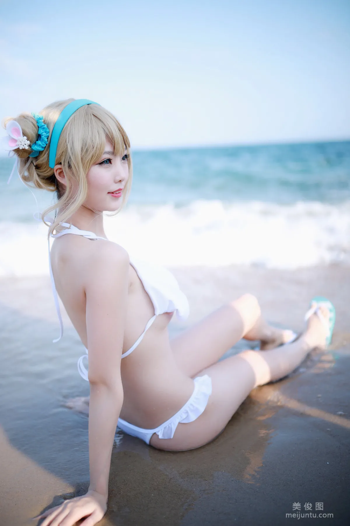 [COS Photo Set] Douniang Lishi - Seaside Suomi photo 15