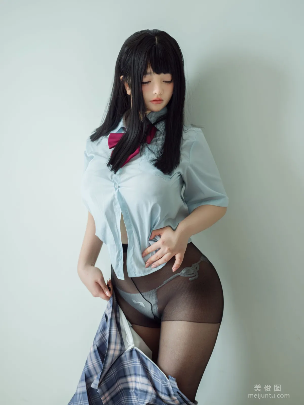 [Web Celebrity Coser Photos] NinJA Azhaizhai - Student Council President photo 3