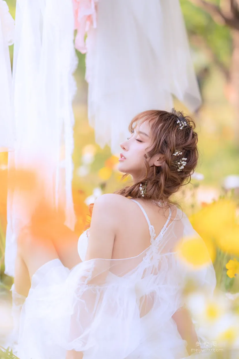 [Web Idols Photo] Mixianxian sama - Summer Limited, Drying Clothes photo 2