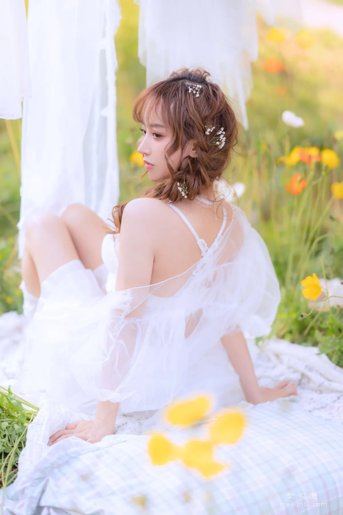[Web Idols Photo] Mixianxian sama - Summer Limited, Drying Clothes photo 3