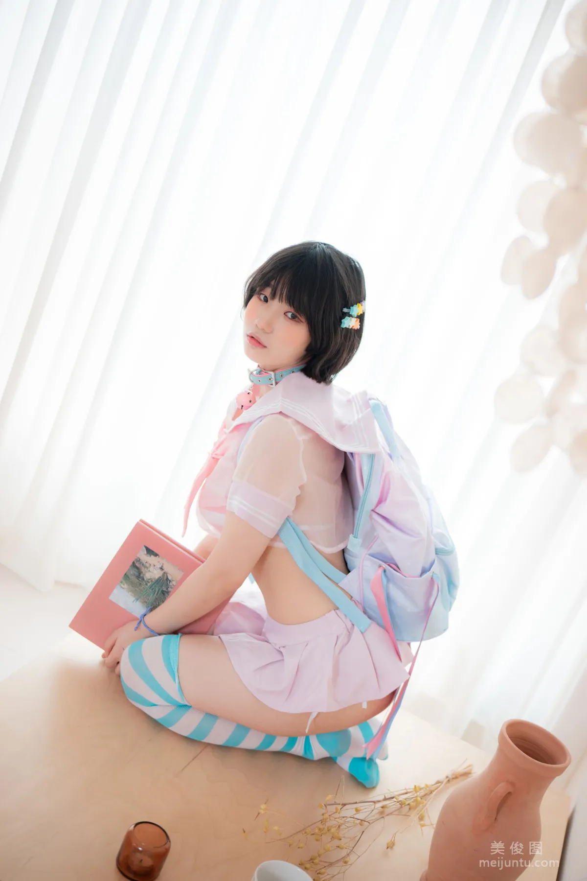 [CreamSoda] Mimmi - Belt choker Photo Set photo 1