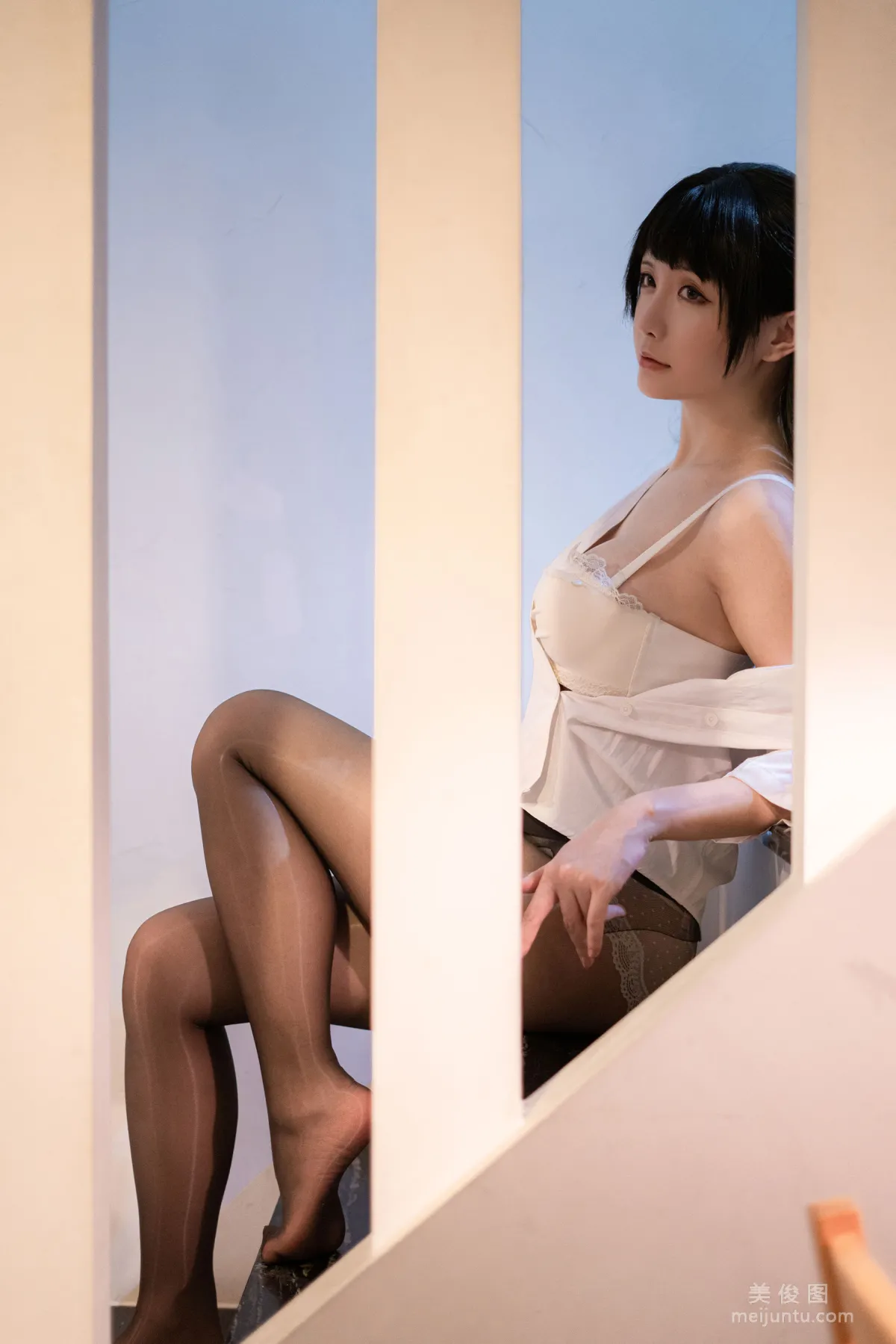 [Cosplay Photos] Xingzhi Chichi, JK Green photo 72
