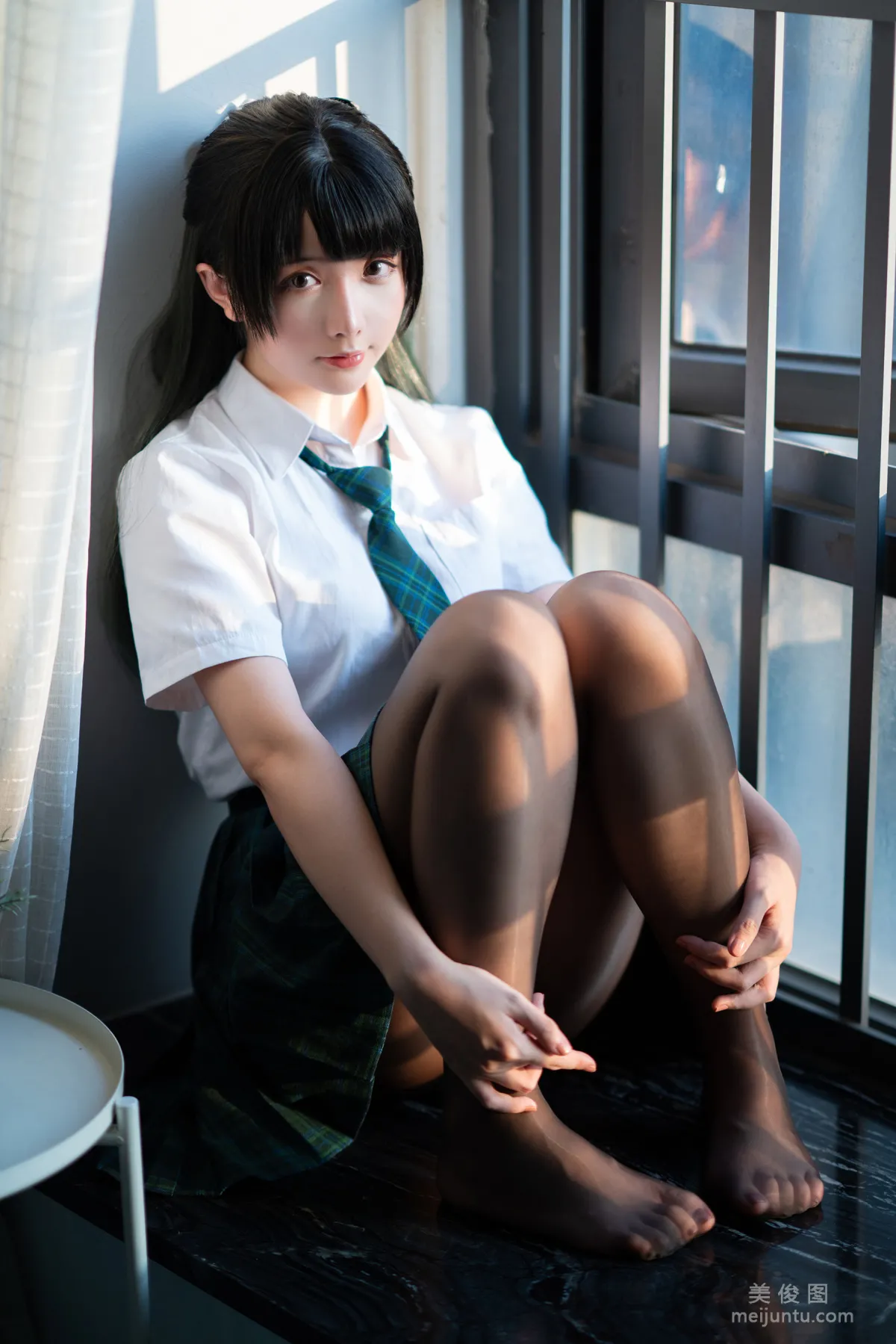 [Cosplay Photos] Xingzhi Chichi, JK Green photo 4