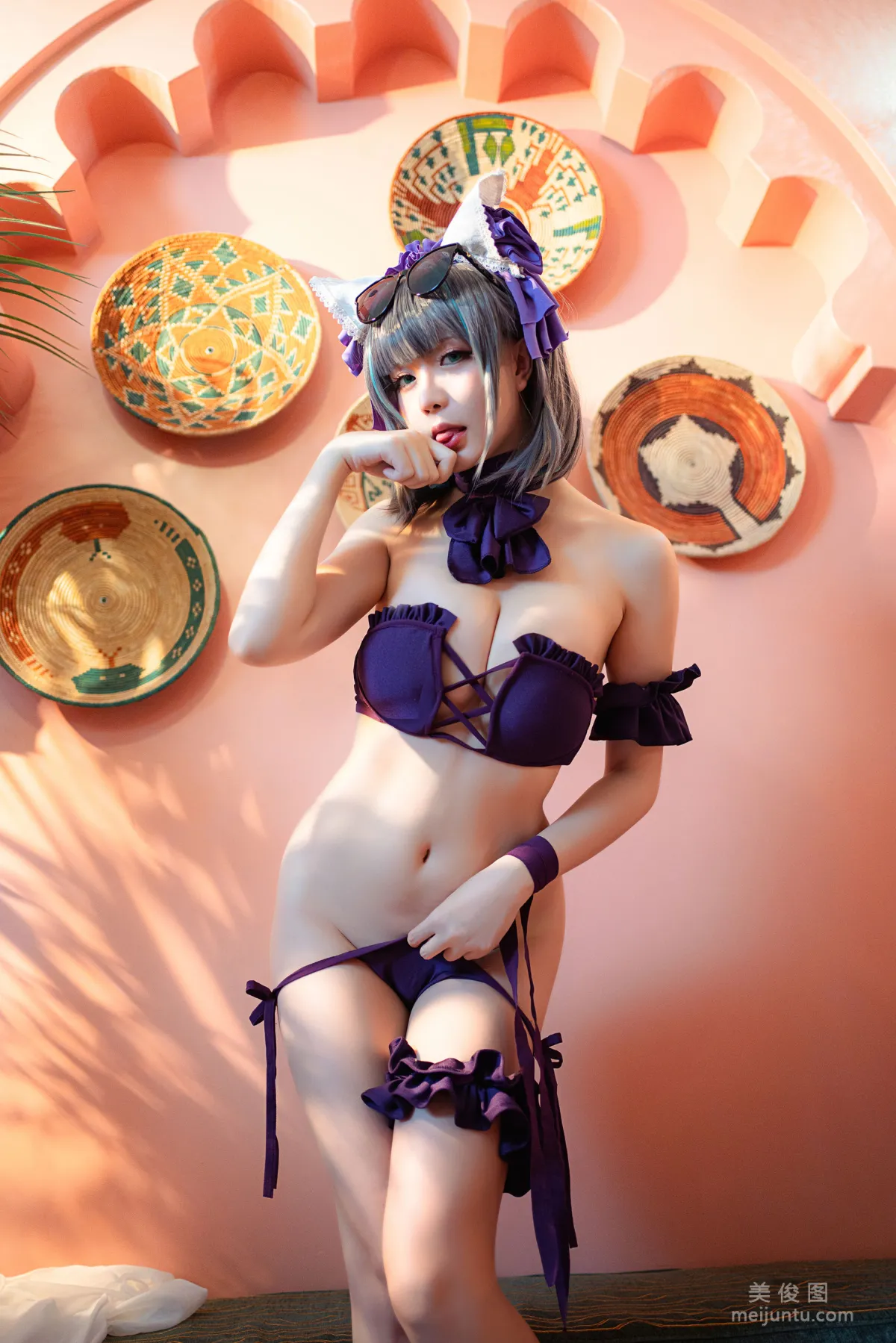 [Cosplay] Xingzhi Chichi - R-Maid, Cheshire Swimsuit photo 33