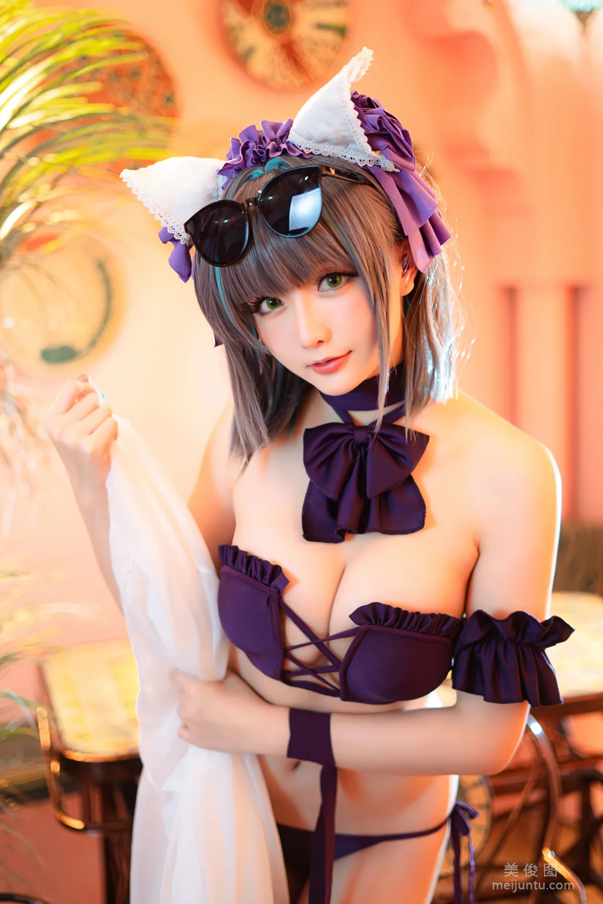 [Cosplay] Xingzhi Chichi - R-Maid, Cheshire Swimsuit photo 7