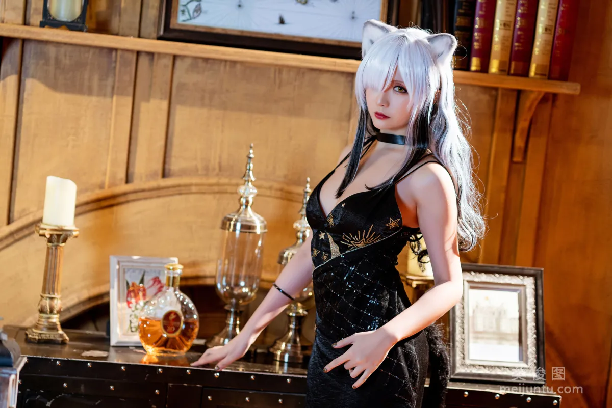 [Cosplay Photo] Xingzhi Chichi - Arknights Black photo 13