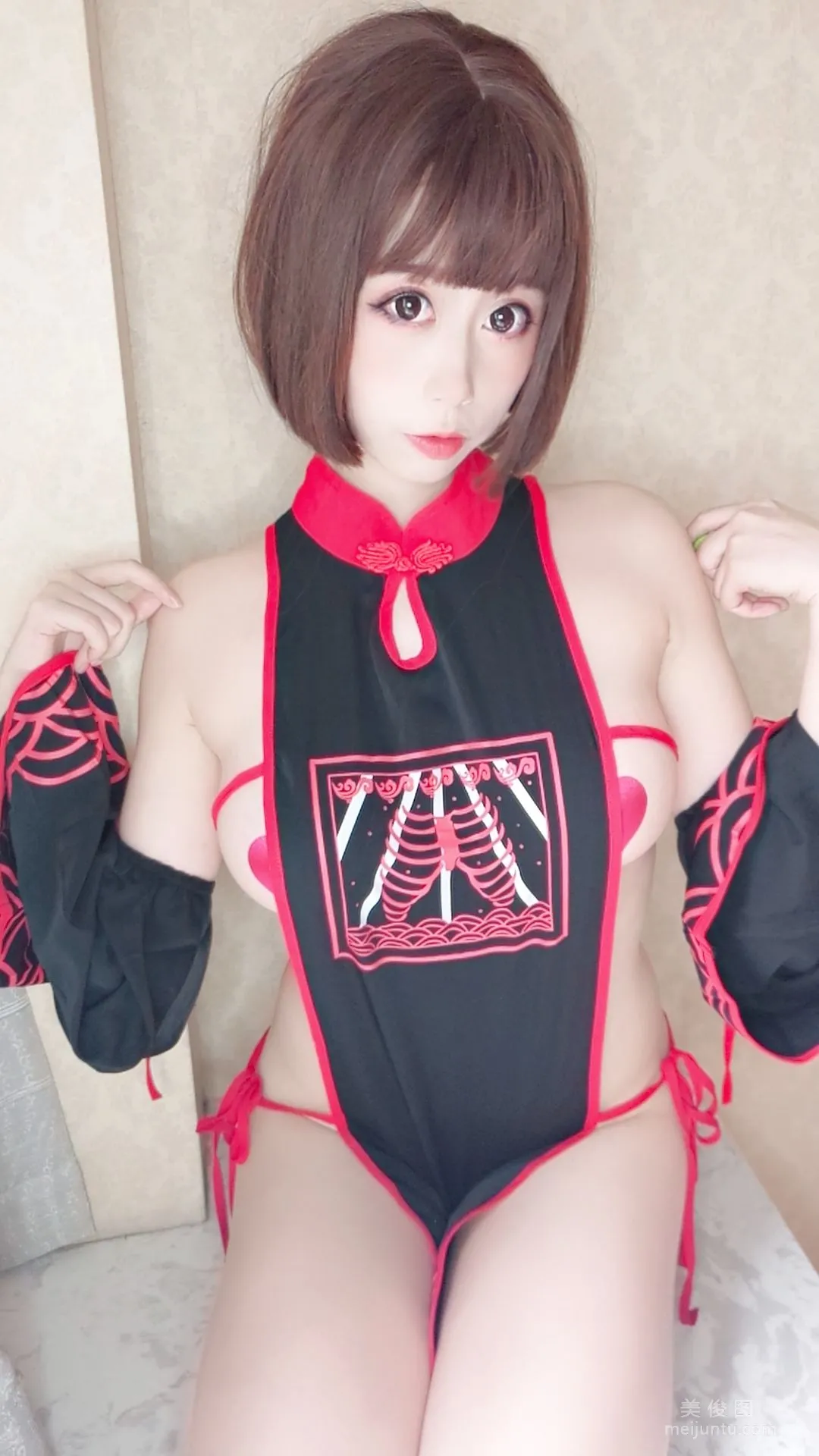 [Cosplay Bonus] Cute Girl Nai Xijiang nice, Shrine Maiden photo 40