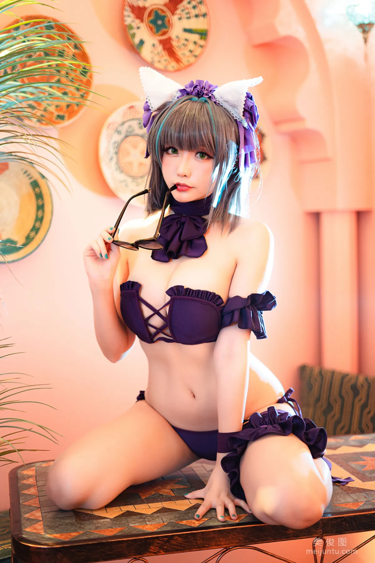 [Cosplay] Xingzhi Chichi - R-Maid, Cheshire Swimsuit photo 21