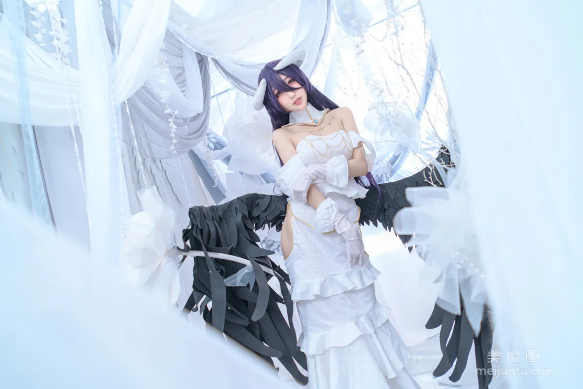 [Internet Celebrity COSER Photo] Zhouji Shike Aitu Tu - Albedo photo 4