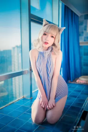 [網紅COSER] 蘿莉福利真央Mao - 露背毛衣