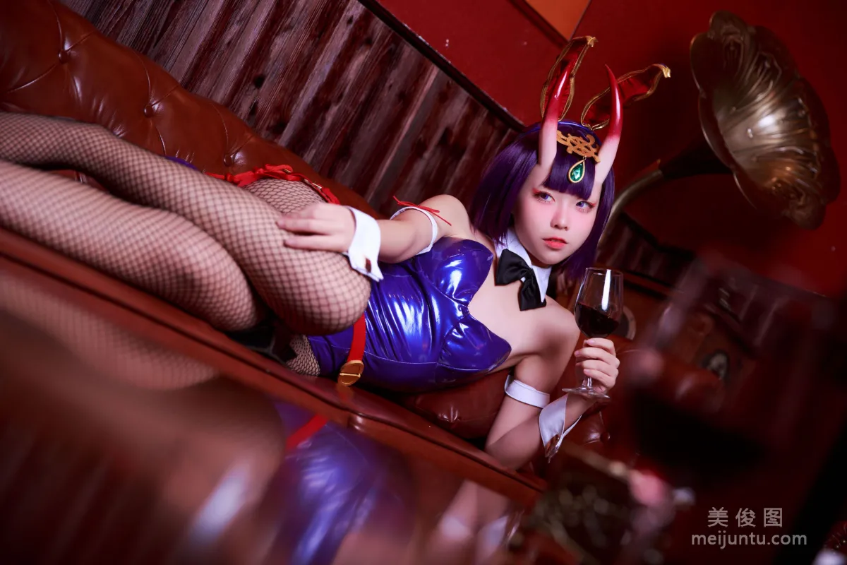 [Web Idol COSER] Anime Blogger G44 Buhui Shoushang, Shuten Douji Bunny Girl photo 4