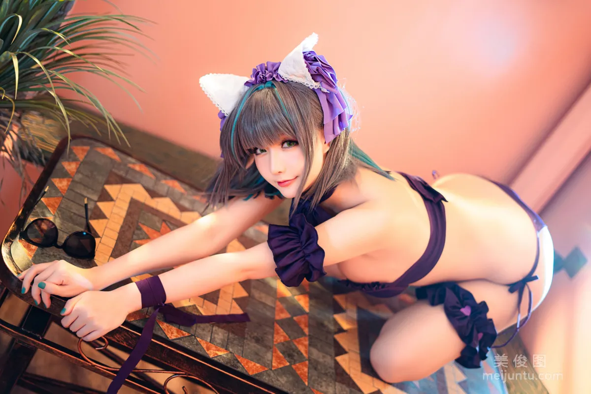 [Cosplay] Xingzhi Chichi - R-Maid, Cheshire Swimsuit photo 22