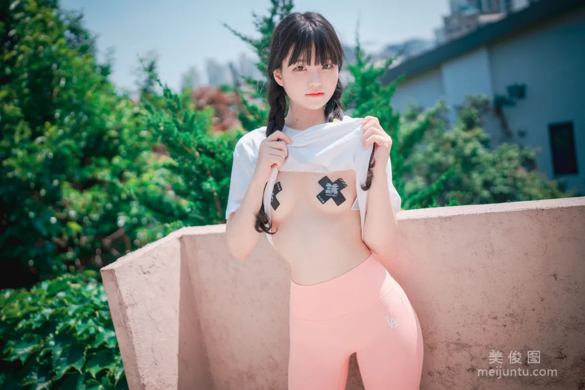[DJAWA] Jenny - Loose and Tight Pink 寫真套圖 149