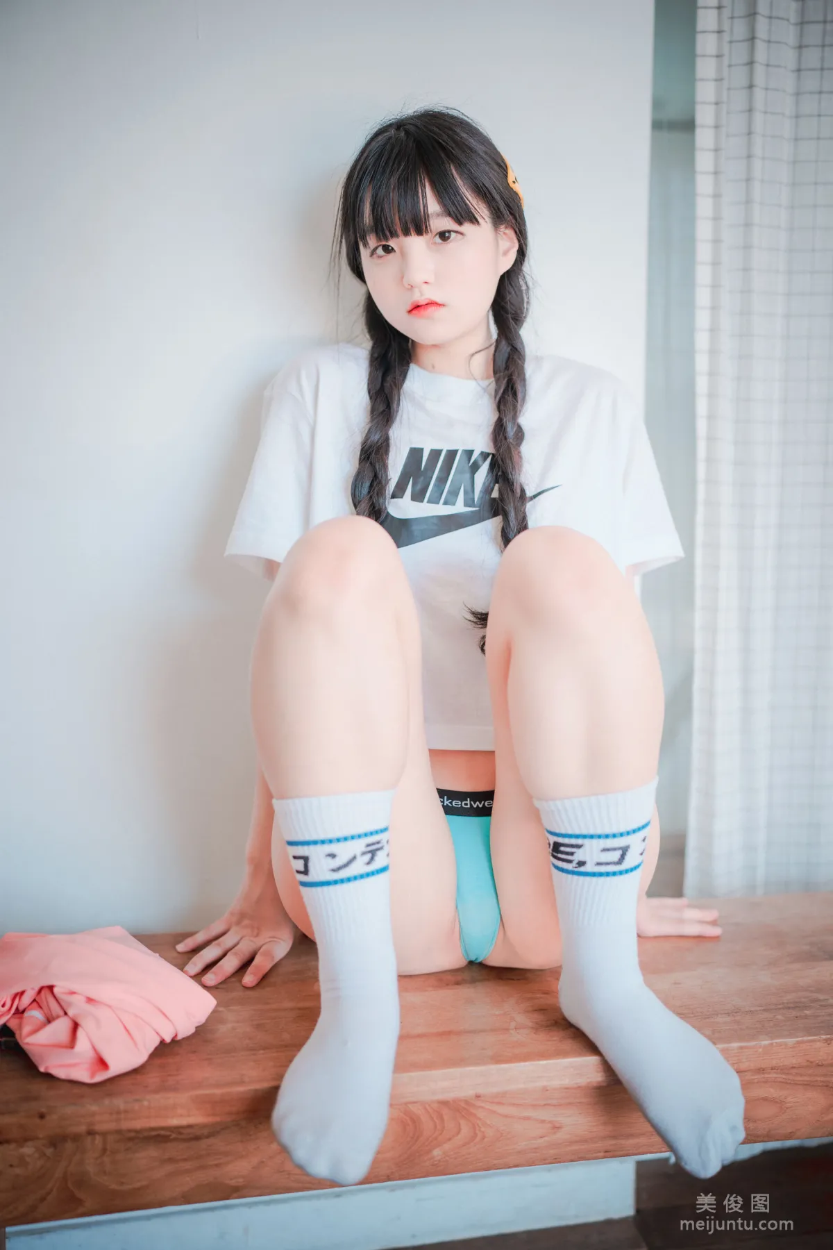 [DJAWA] Jenny - Loose and Tight Pink 寫真套圖 122