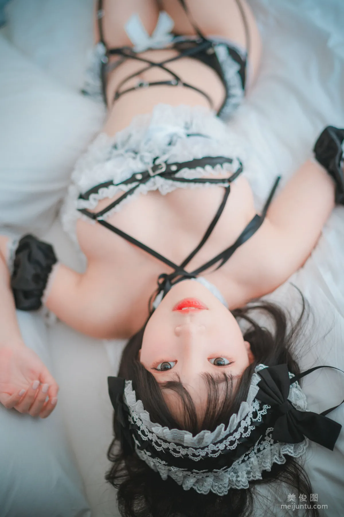 [DJAWA] Kang Inkyung - Maid in Lace Limitation 寫真套圖 28
