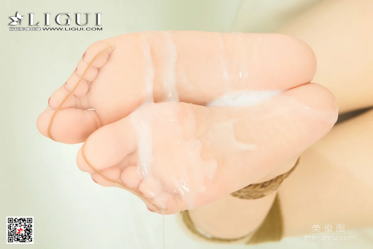 [Ligui] Model Yao Yao, Bondage Fragrant Bath Photo Set photo 41