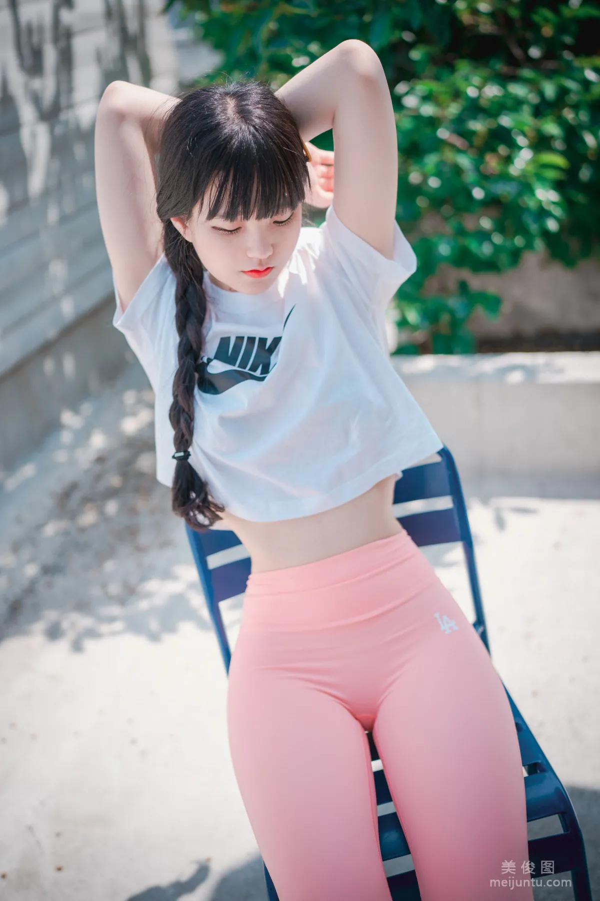 [DJAWA] Jenny - Loose and Tight Pink 寫真套圖 113