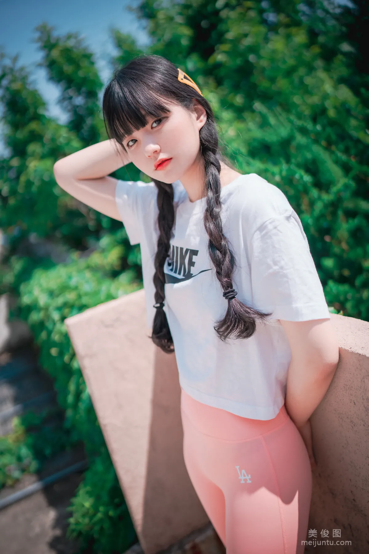 [DJAWA] Jenny - Loose and Tight Pink 寫真套圖 103
