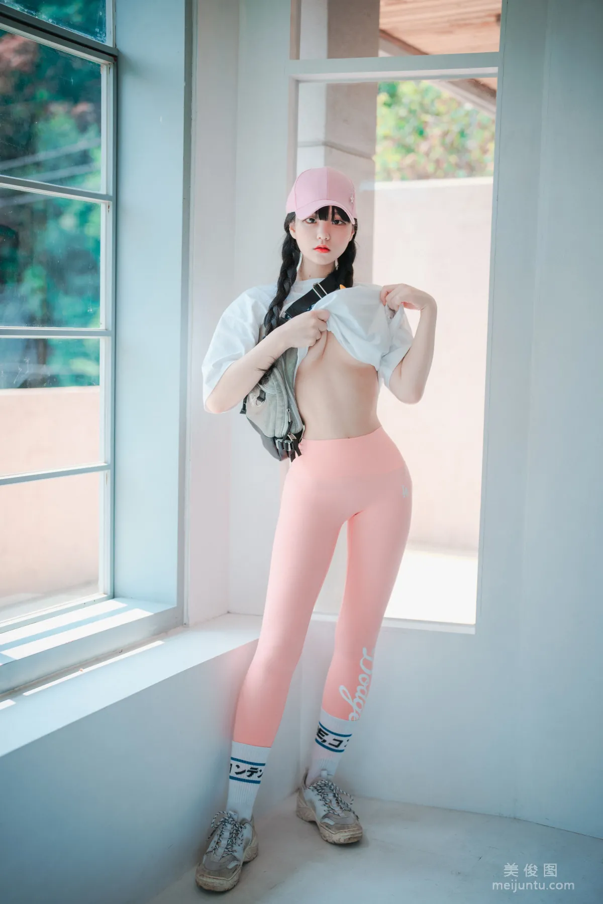 [DJAWA] Jenny - Loose and Tight Pink 寫真套圖 23