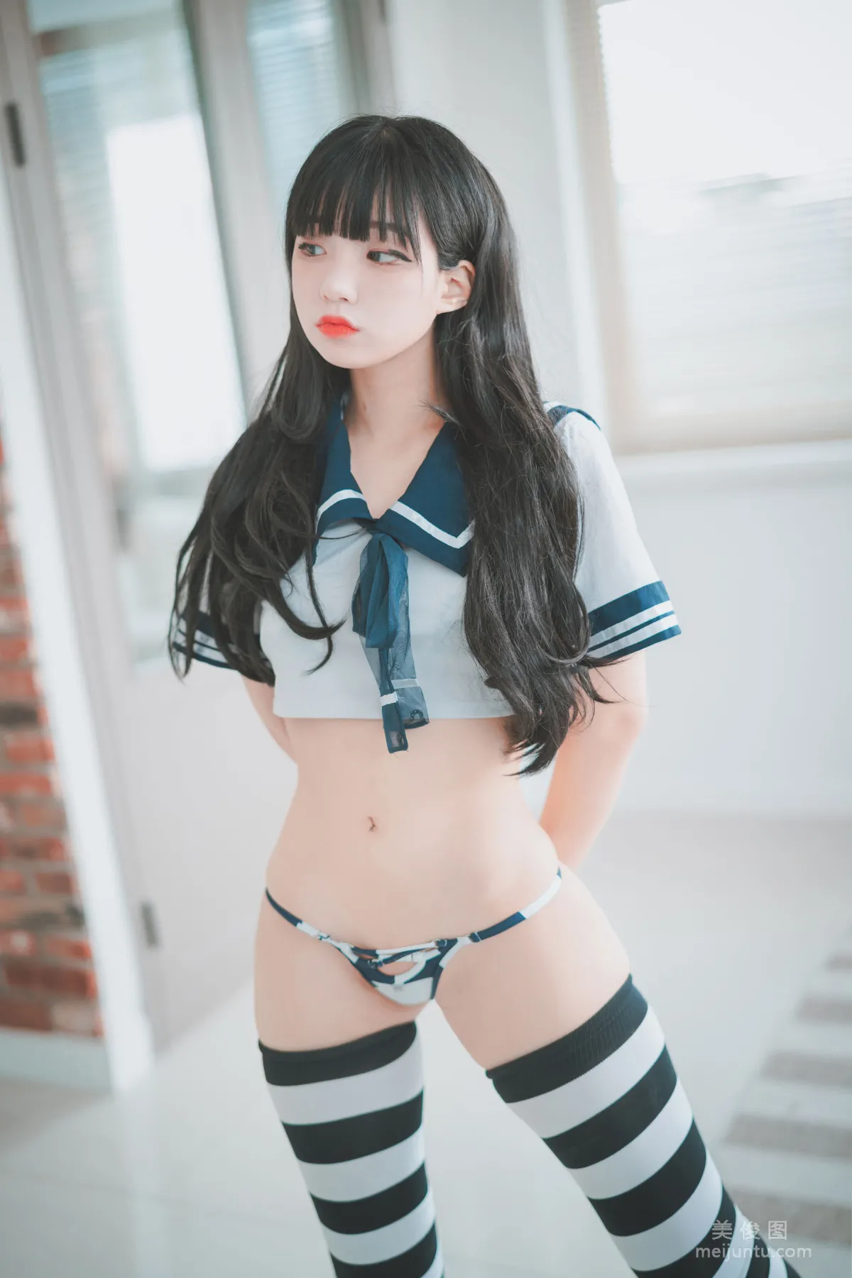 [DJAWA] Jenny - Sailor Stripes Photo Set photo 23