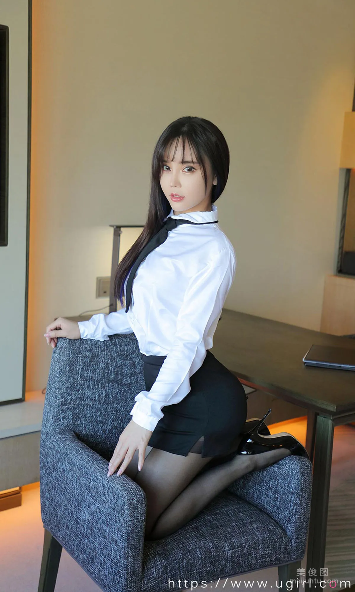 [Ugirls App Ai You Wu Ugirls] No.2132 Ai Xiaoqing - Dangerous PR photo 7