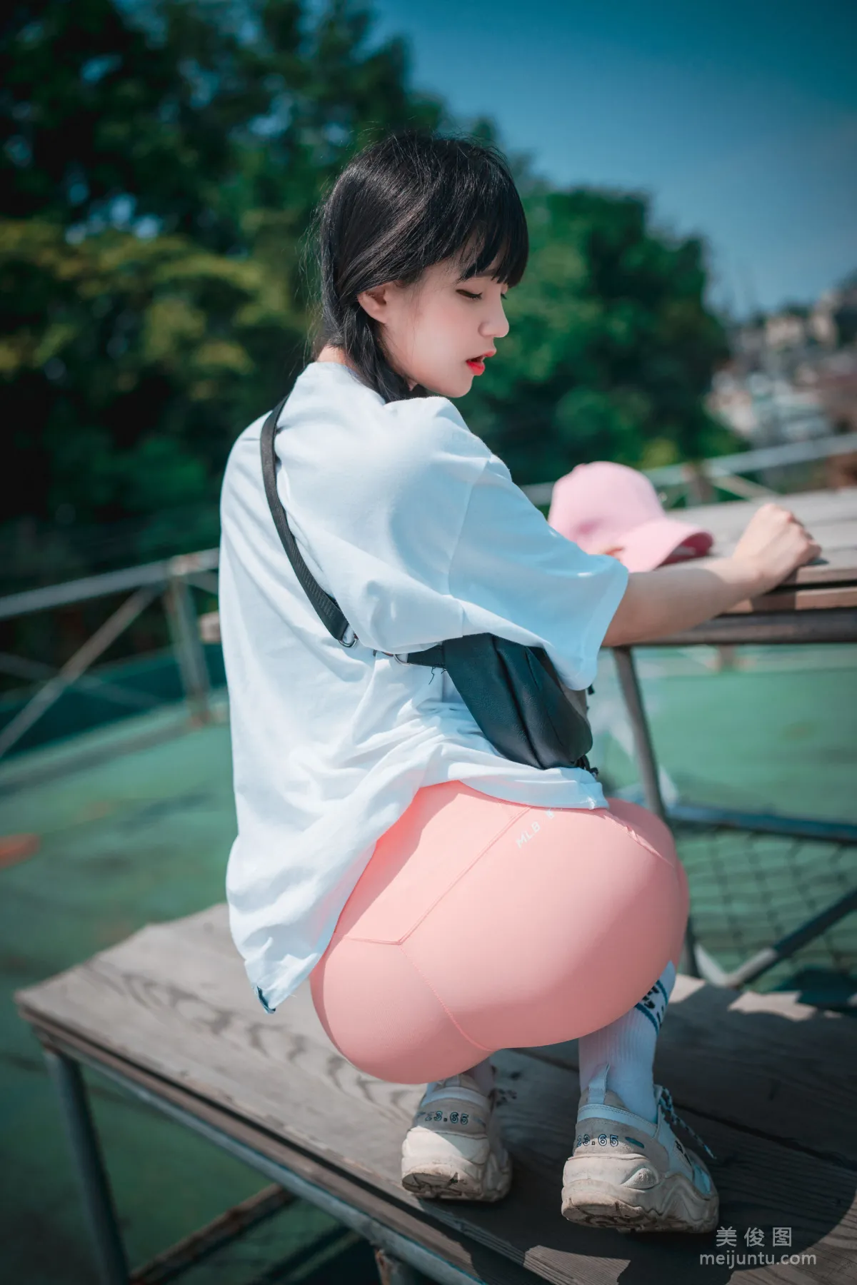 [DJAWA] Jenny - Loose and Tight Pink 寫真套圖 74