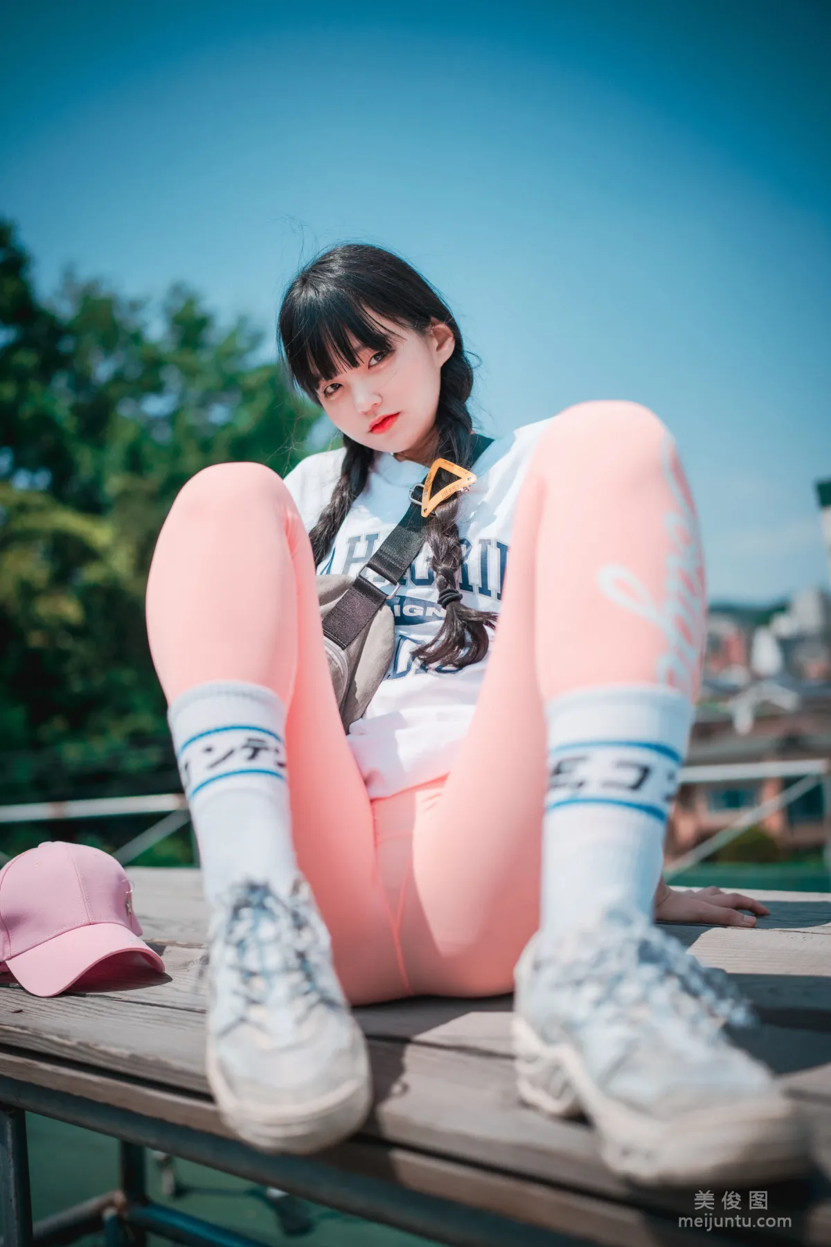[DJAWA] Jenny - Loose and Tight Pink 寫真套圖 76