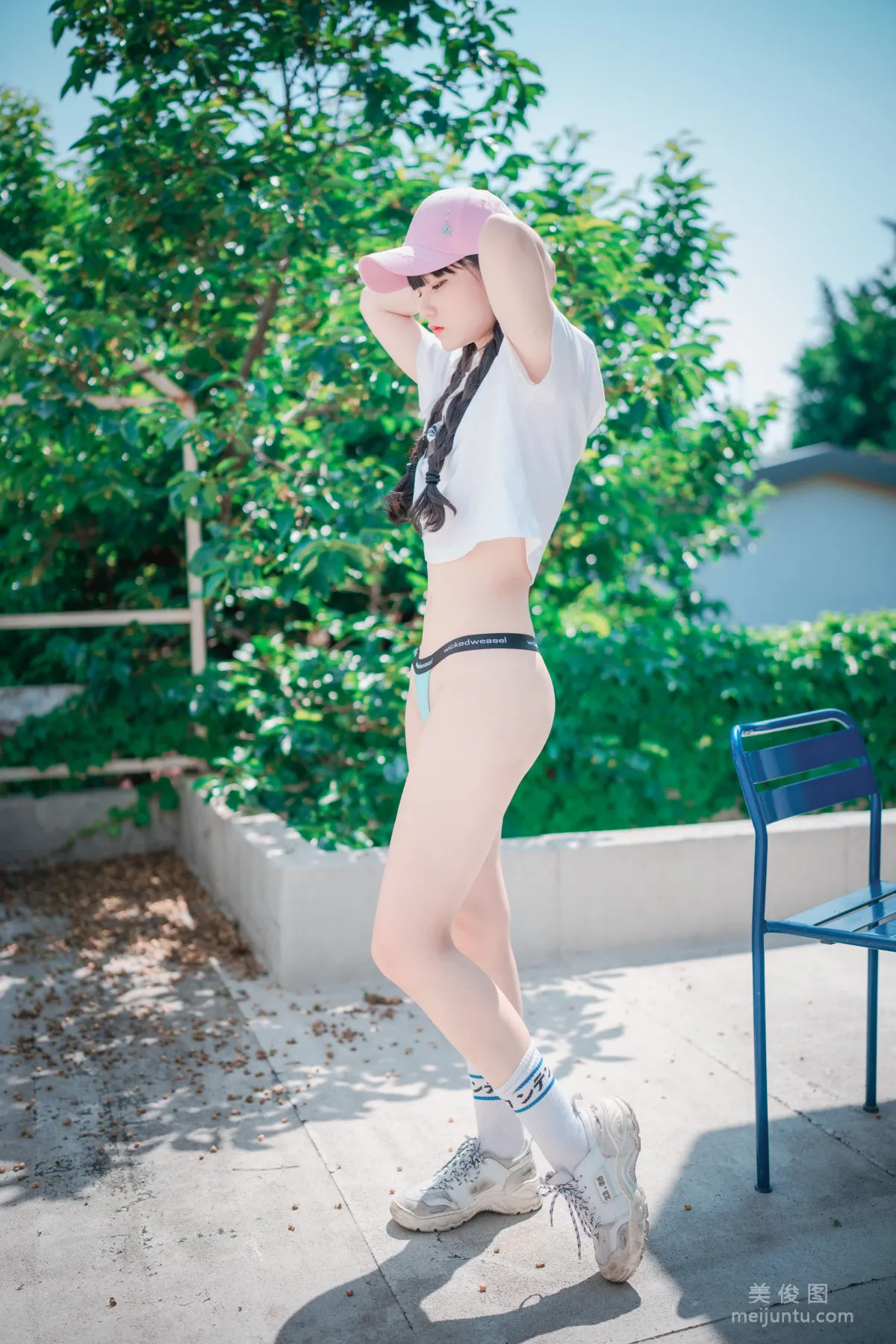 [DJAWA] Jenny - Loose and Tight Pink 寫真套圖 139