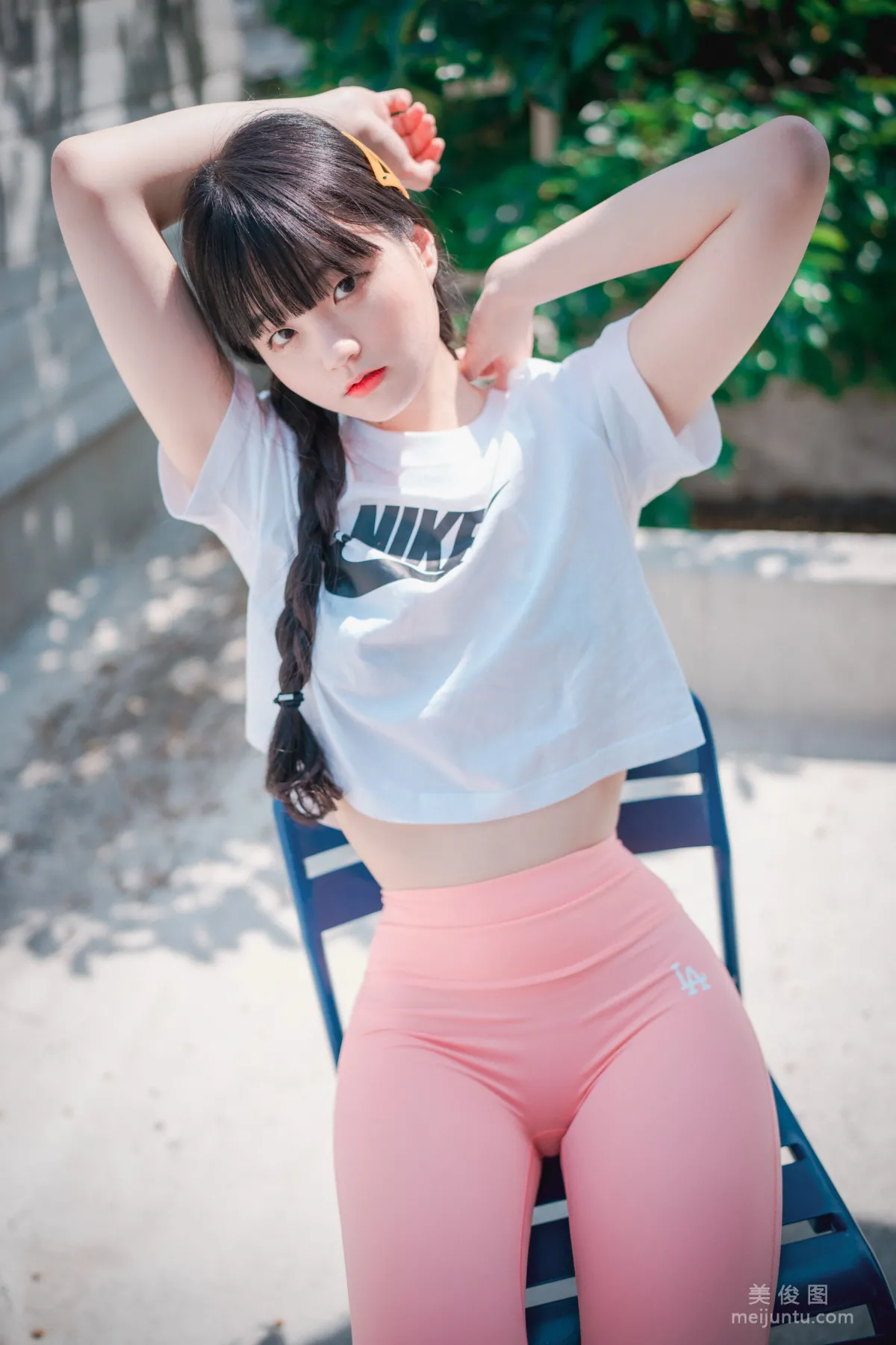 [DJAWA] Jenny - Loose and Tight Pink 寫真套圖 114