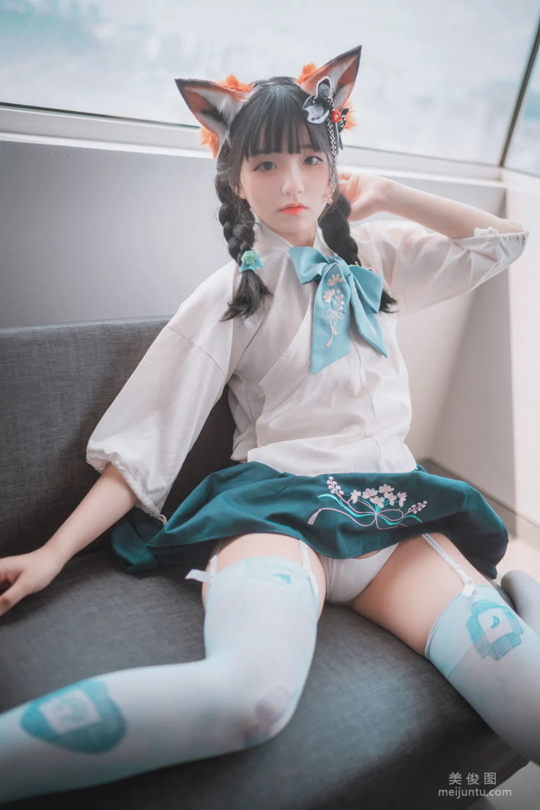 [DJAWA] Jenny - Kitsune in Hanfu 寫真套圖 49