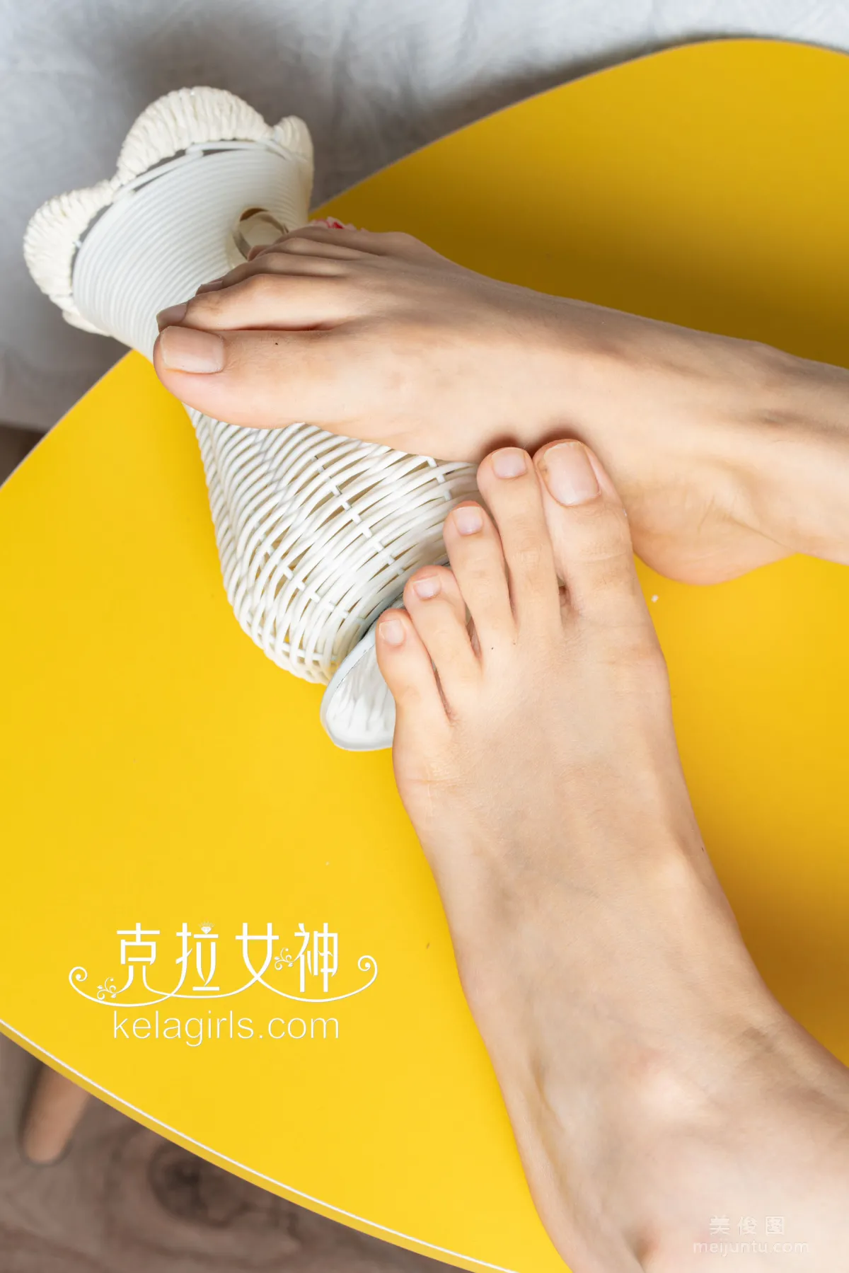 [克拉女神Kelagirls]  静宜 - 骨感素足24