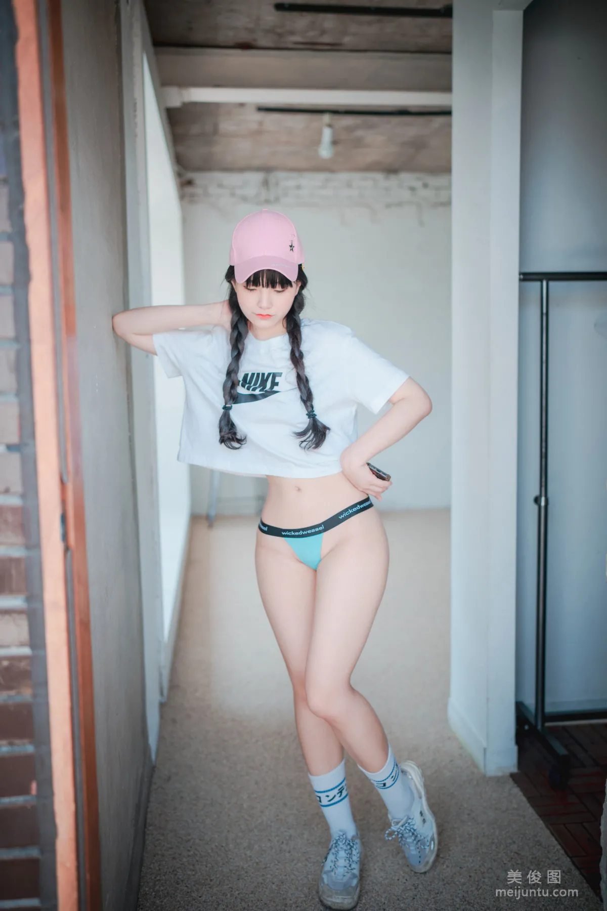 [DJAWA] Jenny - Loose and Tight Pink 寫真套圖 131