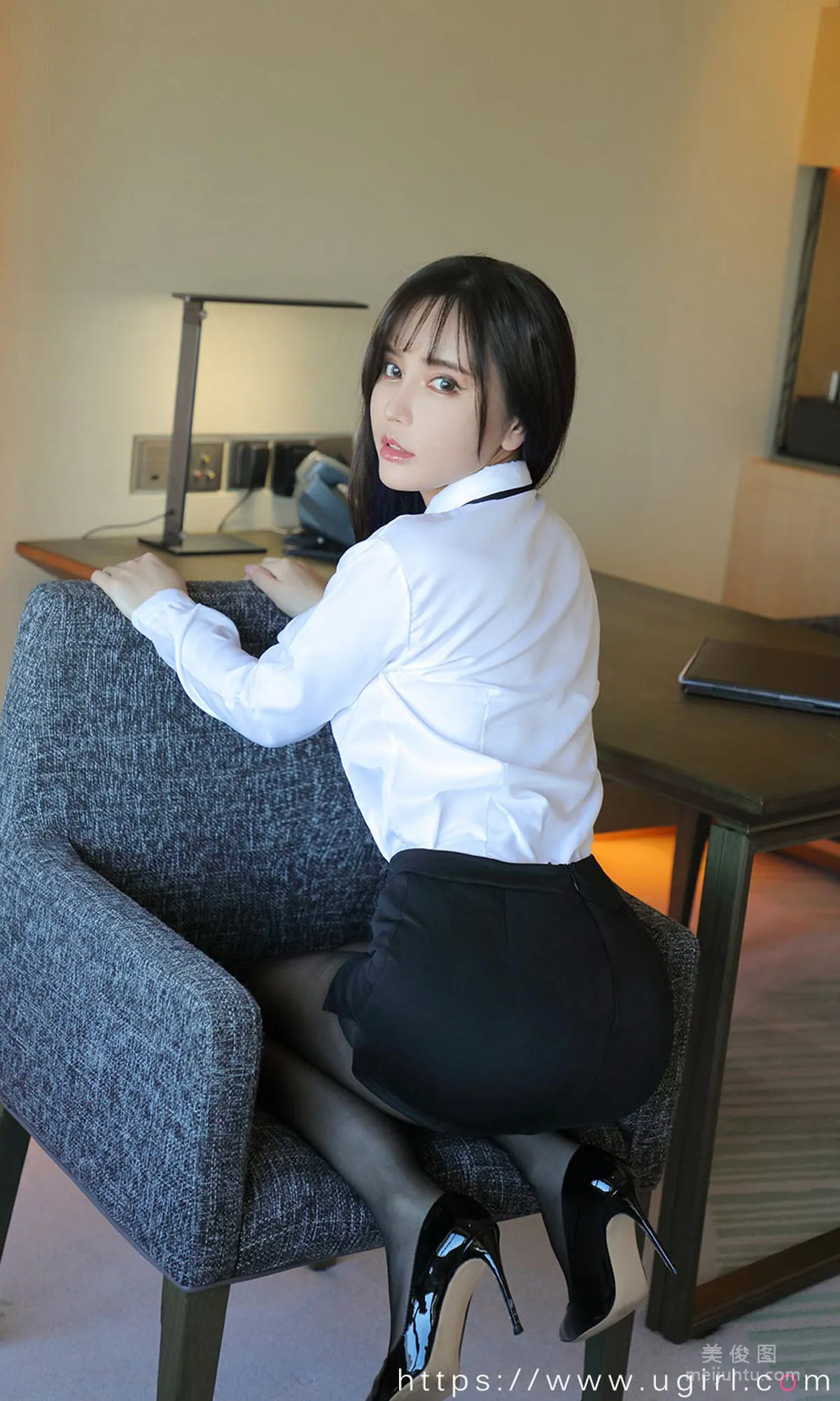 [Ugirls App Ai You Wu Ugirls] No.2132 Ai Xiaoqing - Dangerous PR photo 15
