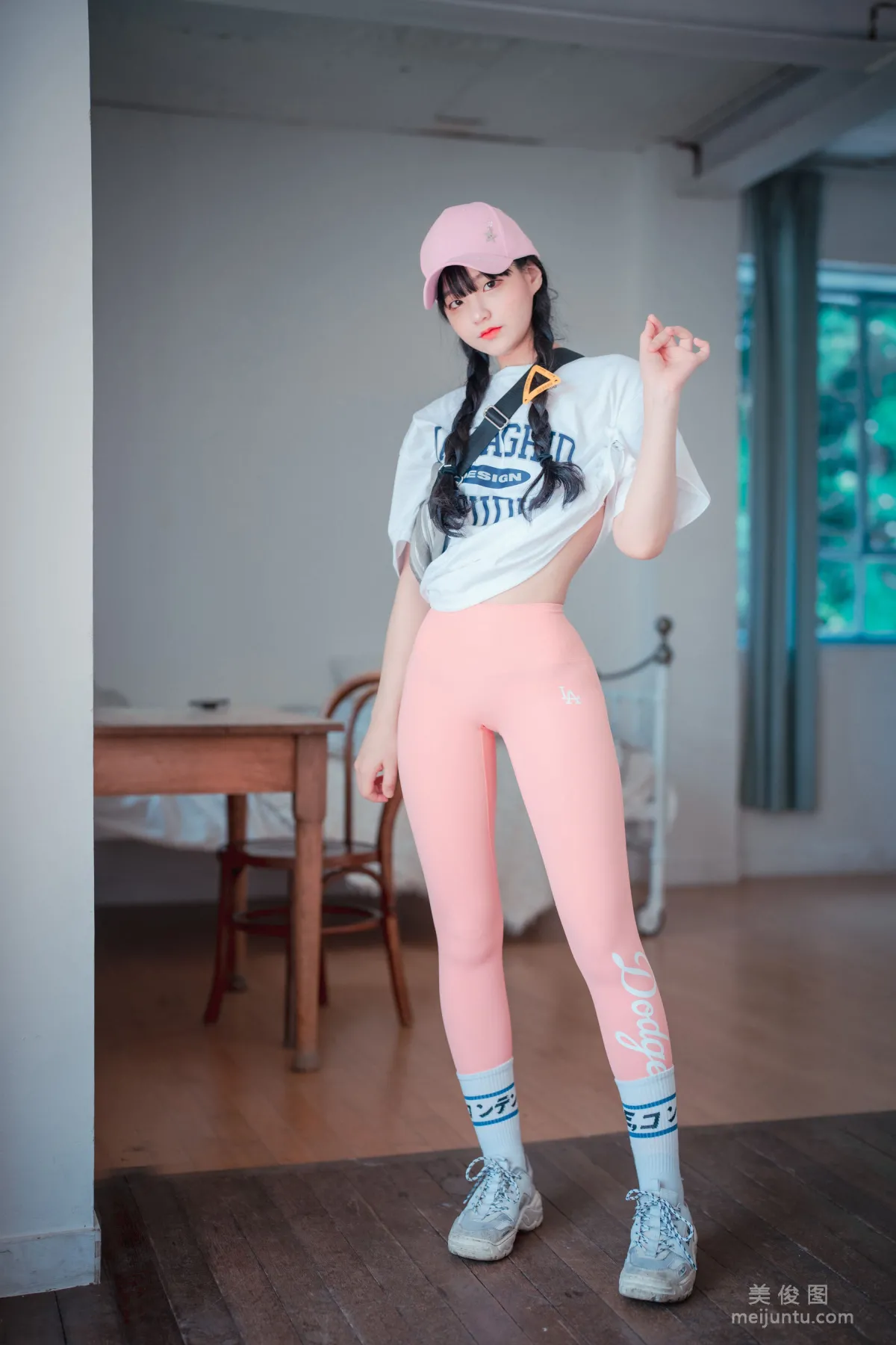 [DJAWA] Jenny - Loose and Tight Pink 寫真套圖 9