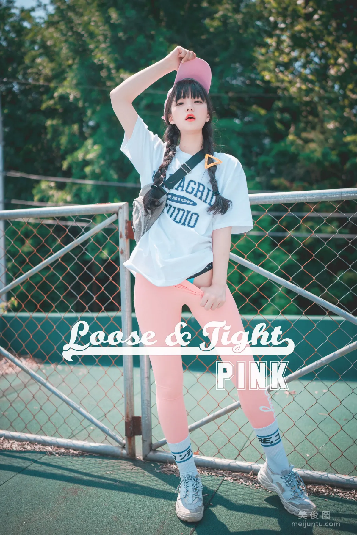 [DJAWA] Jenny - Loose and Tight Pink 寫真套圖 1