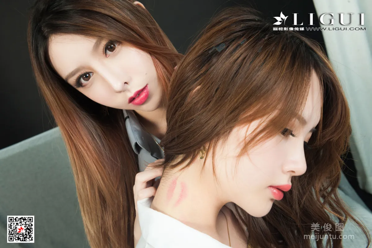 [丽柜Ligui] Model 兔子&妖妖 《双生花的虐恋柔情》27